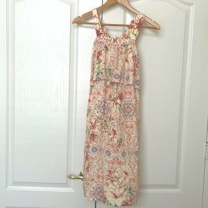 O’Neill Youth Size Small Beautiful Maxi Dress EUC
